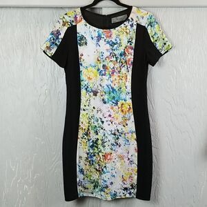 🖤5/$20🖤 WELLS GRACE colorful mini dress..short sleeve..